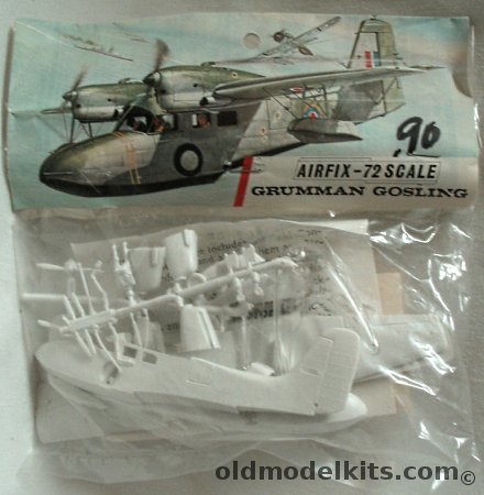 Airfix 1/72 Grumman J4F Gosling/ Widgeon - T3 Bagged, 104 plastic model kit